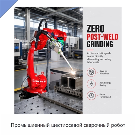 Промышленный шестиосевой сварочный робот
