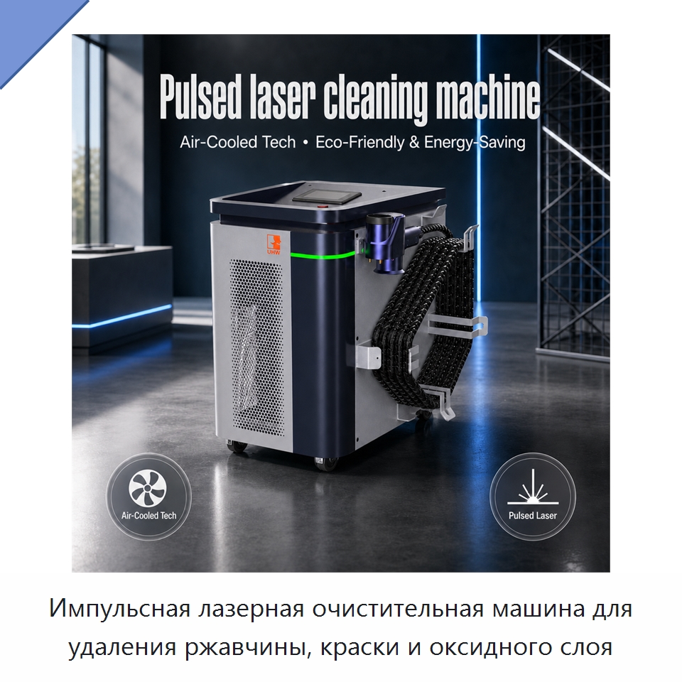 Импульсная лазерная очистительная машина для удаления ржавчины, краски и оксидного слоя — Установки лазерной очистки
