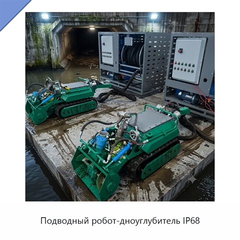 Подводный робот-дноуглубитель IP68