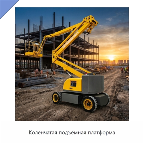 Коленчатая подъёмная платформа