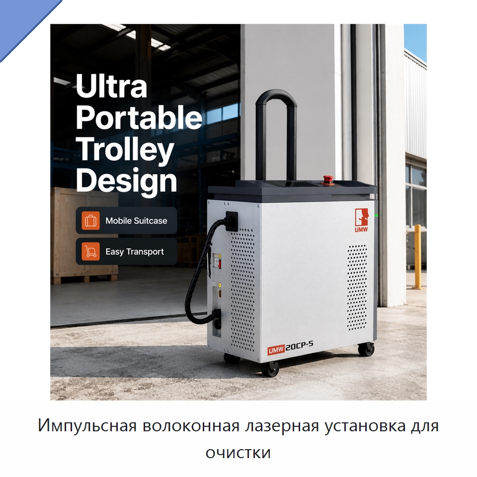 Импульсная волоконная лазерная установка для очистки — Установки лазерной очистки