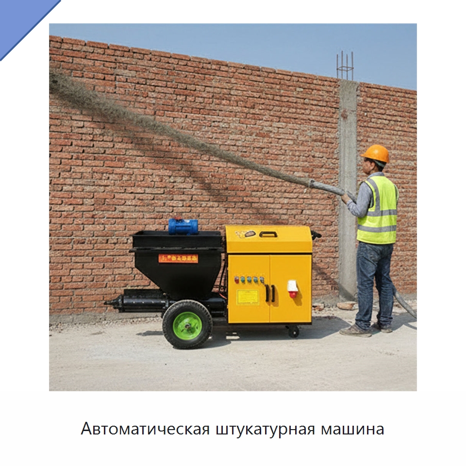 Автоматическая штукатурная машина — Штукатурные станции