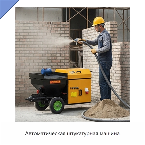 Автоматическая штукатурная машина