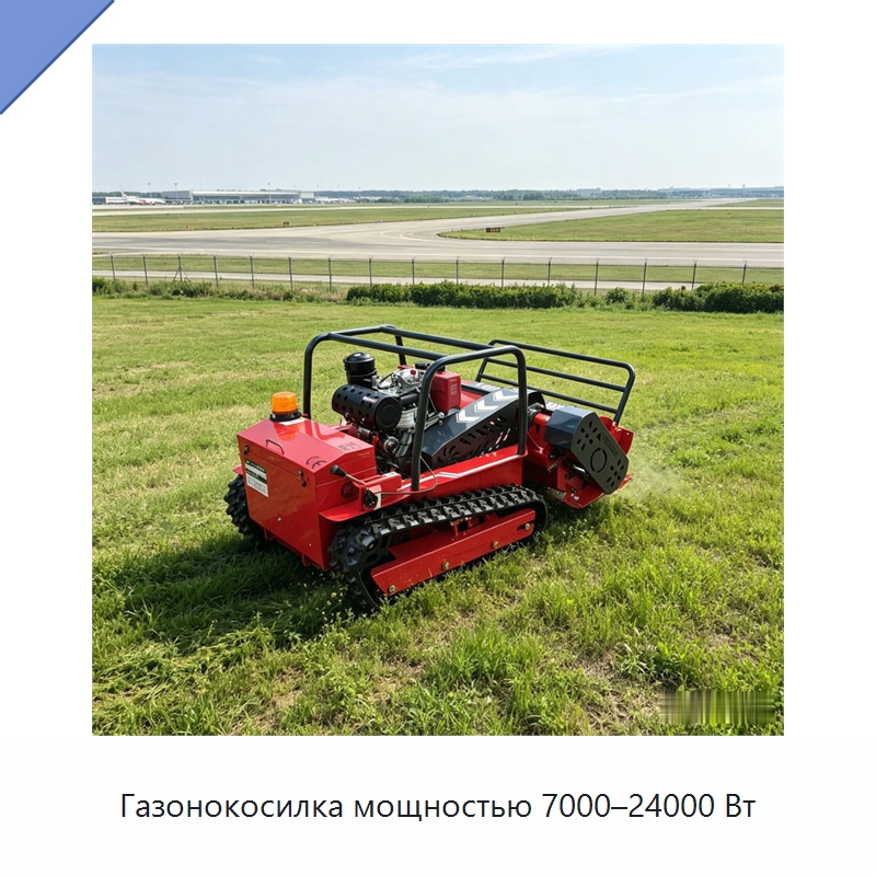 Газонокосилка мощностью 7000–24000 Вт — Коммунальная техника