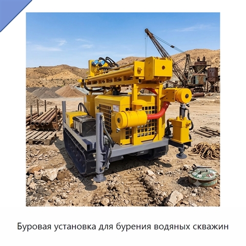 Буровая установка для бурения водяных скважин