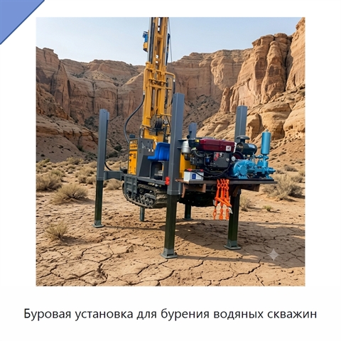 Буровая установка для бурения водяных скважин