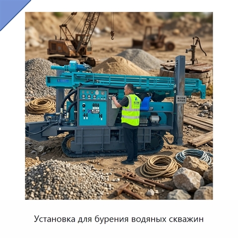 Установка для бурения водяных скважин