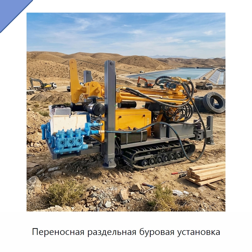 Переносная раздельная буровая установка — Горнодобывающее оборудование