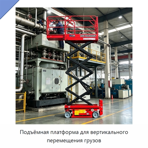 Подъёмная платформа для вертикального перемещения грузов