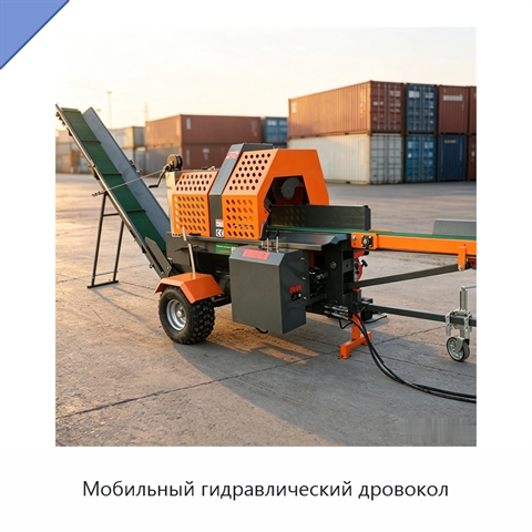 Мобильный гидравлический дровокол