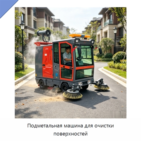 Подметальная машина для очистки поверхностей