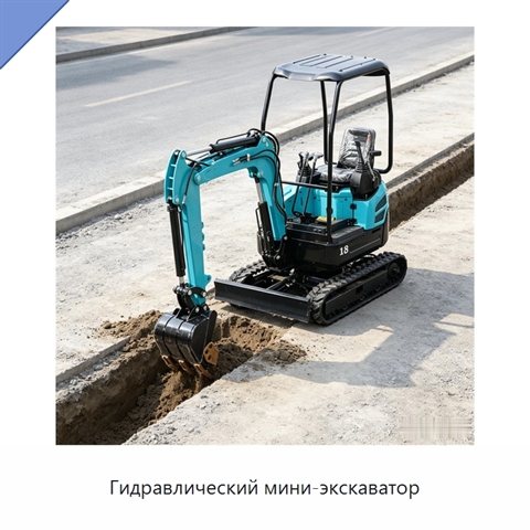 Гидравлический мини-экскаватор