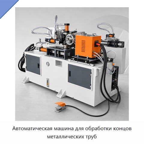 Автоматическая машина для обработки концов металлических труб