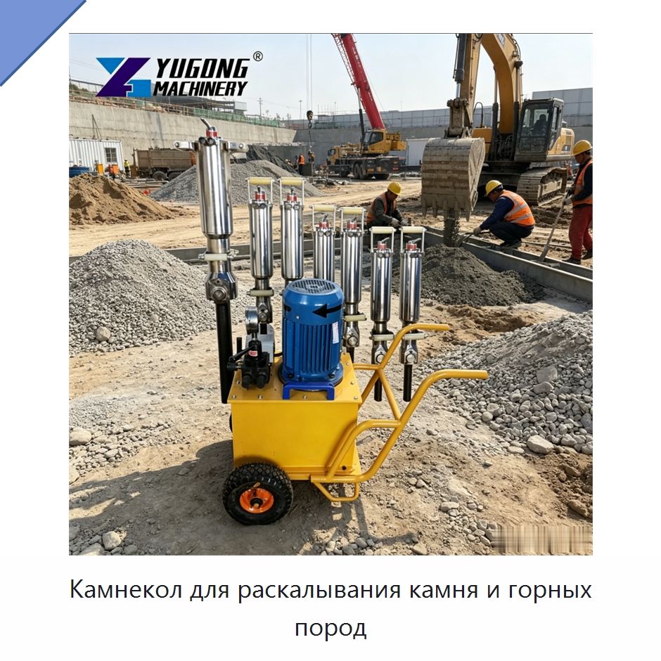 Камнекол для раскалывания камня и горных пород — Горнодобывающее оборудование