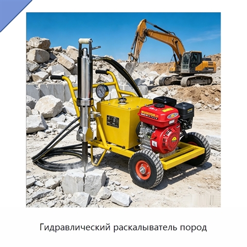 Гидравлический раскалыватель пород