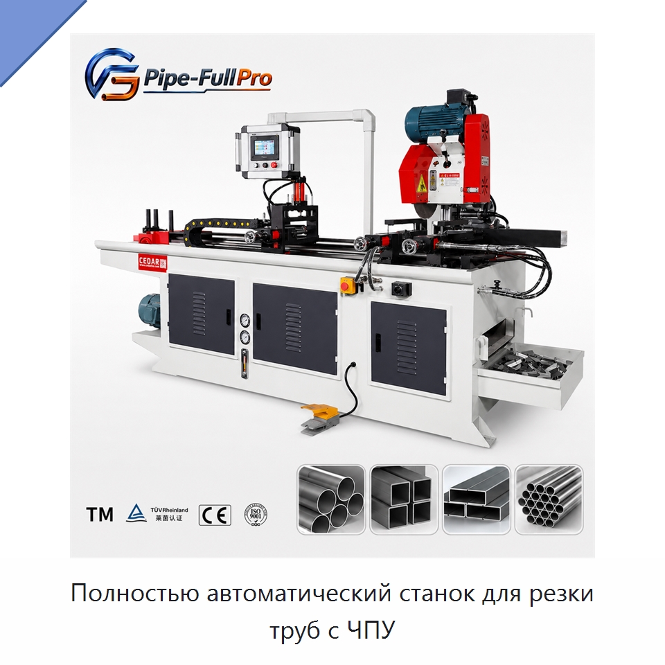 Полностью автоматический станок для резки труб с ЧПУ — Станки для обработки труб