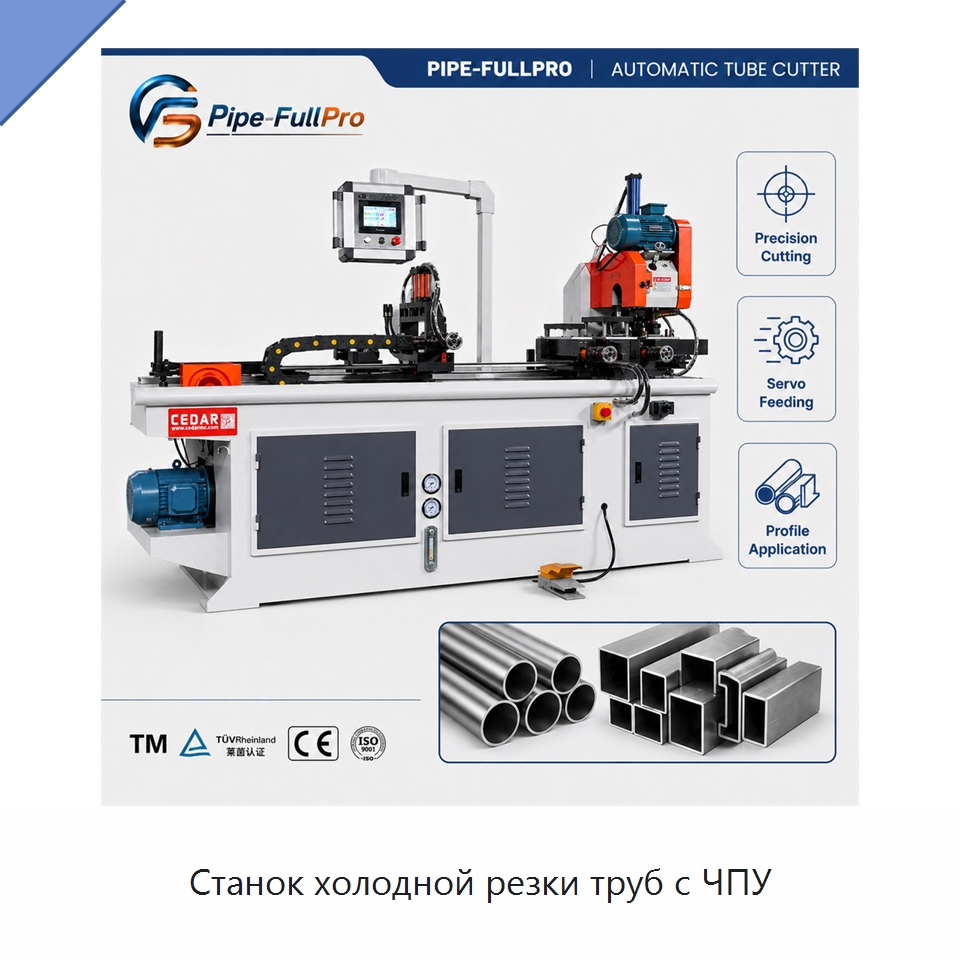 Станок холодной резки труб с ЧПУ — Станки для обработки труб