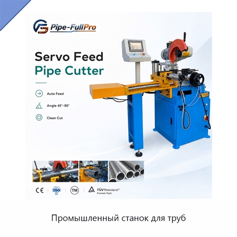 Промышленный станок для труб