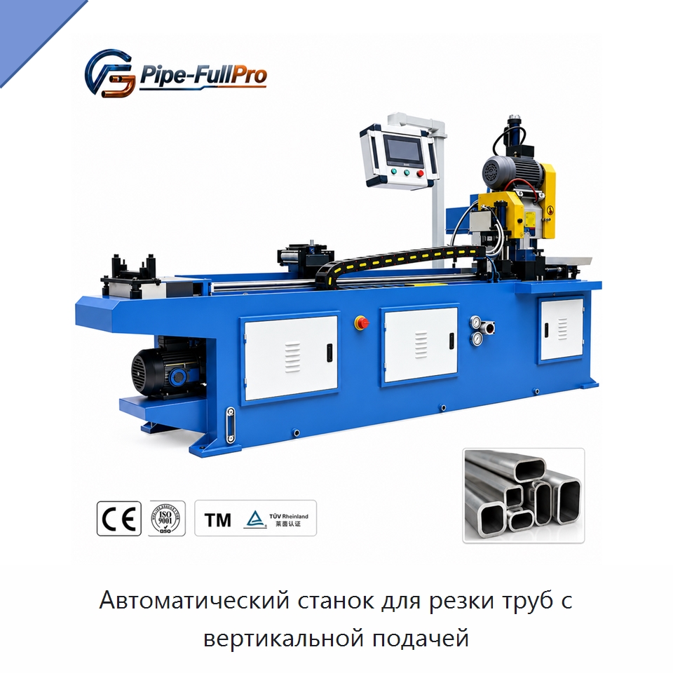 Автоматический станок для резки труб с вертикальной подачей — Станки для обработки труб
