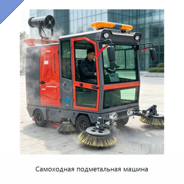 Самоходная подметальная машина — Коммунальная техника