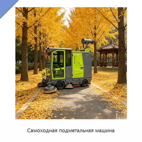 Самоходная подметальная машина