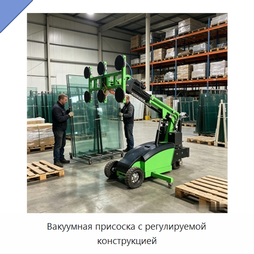 Вакуумная присоска с регулируемой конструкцией — Специальная строительная техника