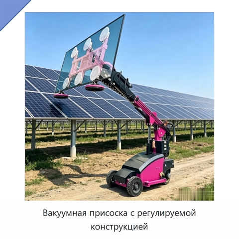Вакуумная присоска с регулируемой конструкцией