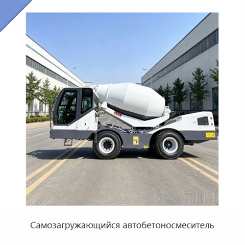Самозагружающийся автобетоносмеситель
