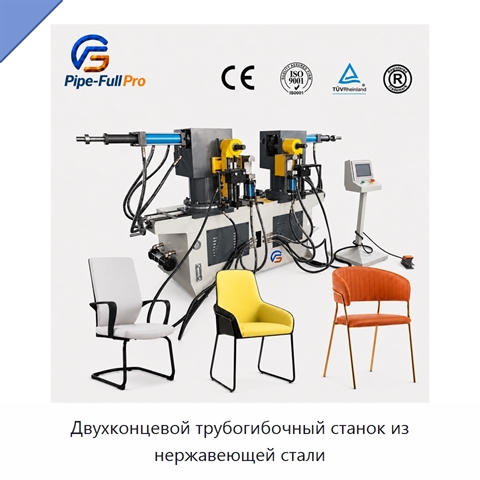 Двухконцевой трубогибочный станок из нержавеющей стали