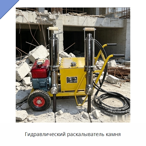 Гидравлический раскалыватель камня — Горнодобывающее оборудование