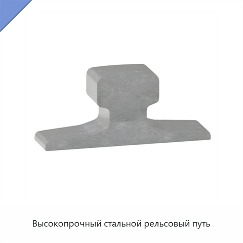 Высокопрочный стальной рельсовый путь