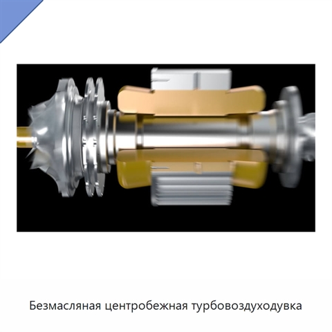 Безмасляная центробежная турбовоздуходувка