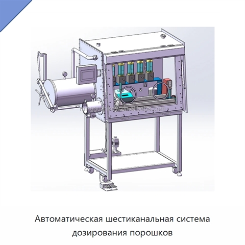 Автоматическая шестиканальная система дозирования порошков