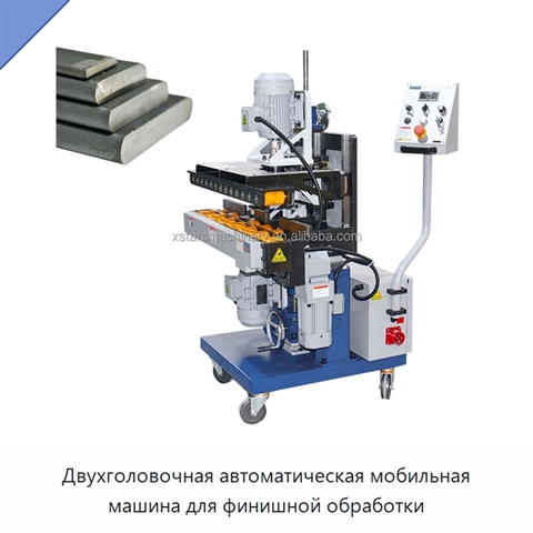 Двухголовочная автоматическая мобильная машина для финишной обработки
