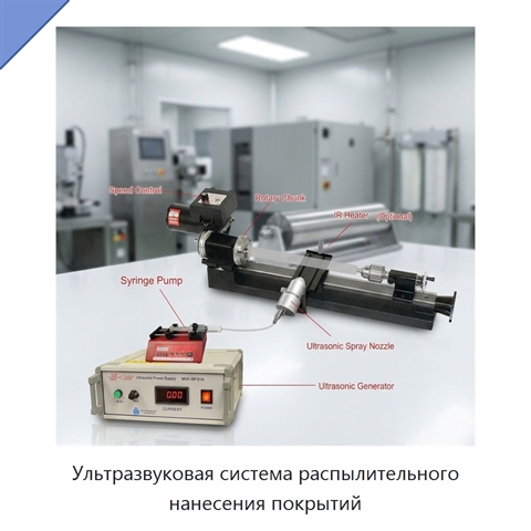 Ультразвуковая система распылительного нанесения покрытий