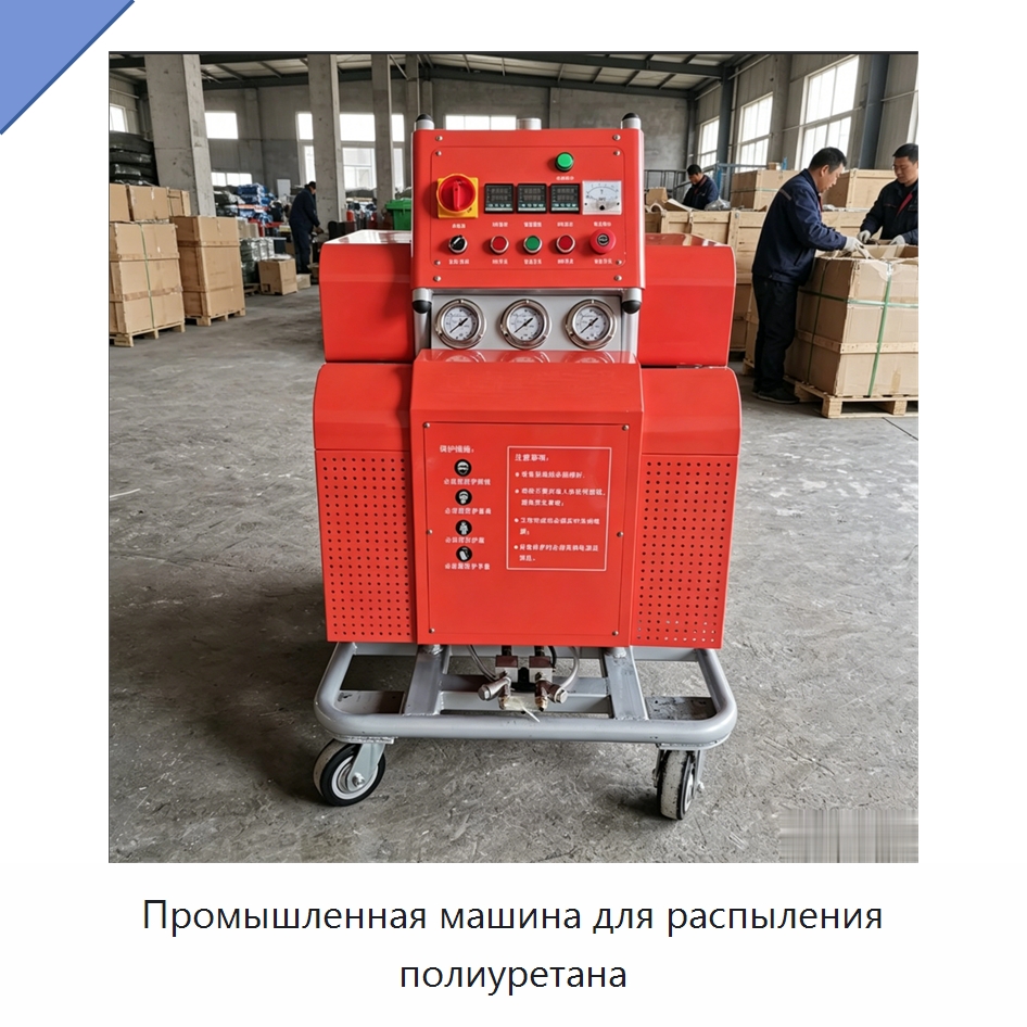 Промышленная машина для распыления полиуретана — Оборудование для производства пеноматериалов