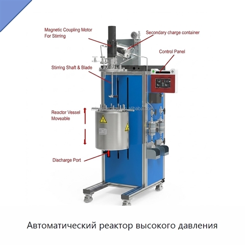 Автоматический реактор высокого давления