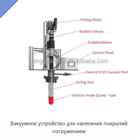 Вакуумное устройство для нанесения покрытий погружением