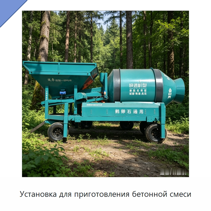Установка для приготовления бетонной смеси — Оборудование для работы с бетоном