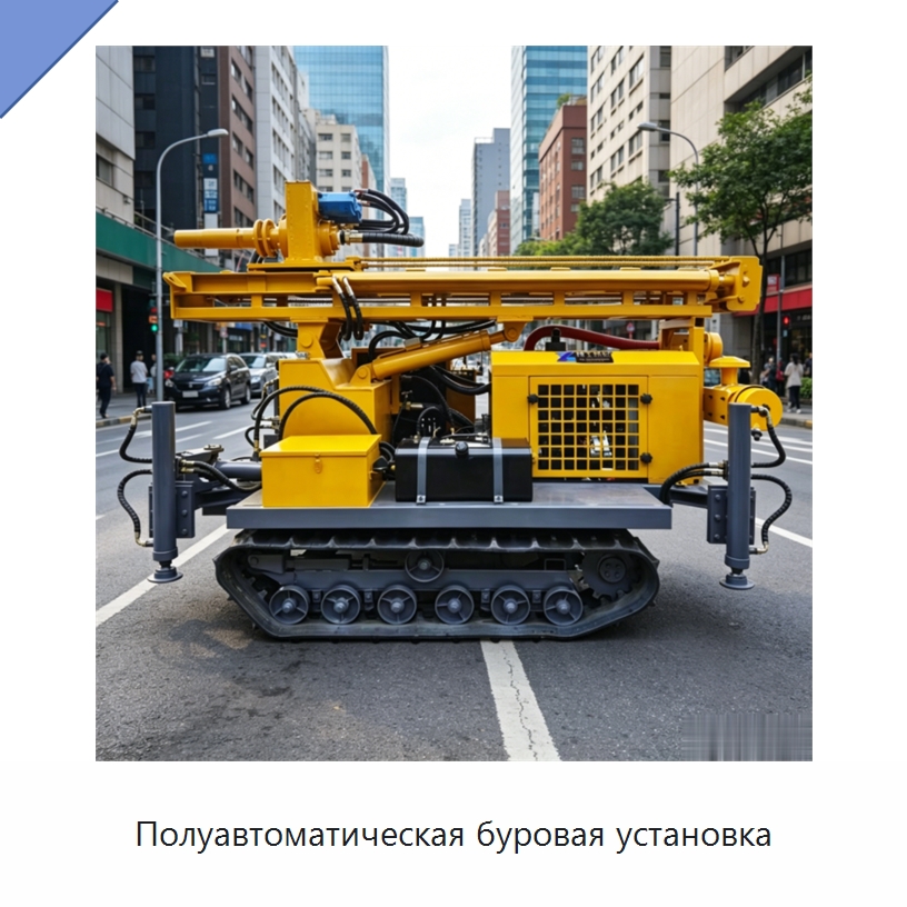 Полуавтоматическая буровая установка — Горнодобывающее оборудование
