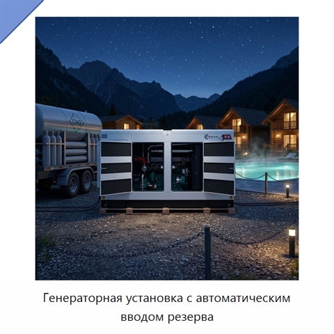 Генераторная установка с автоматическим вводом резерва