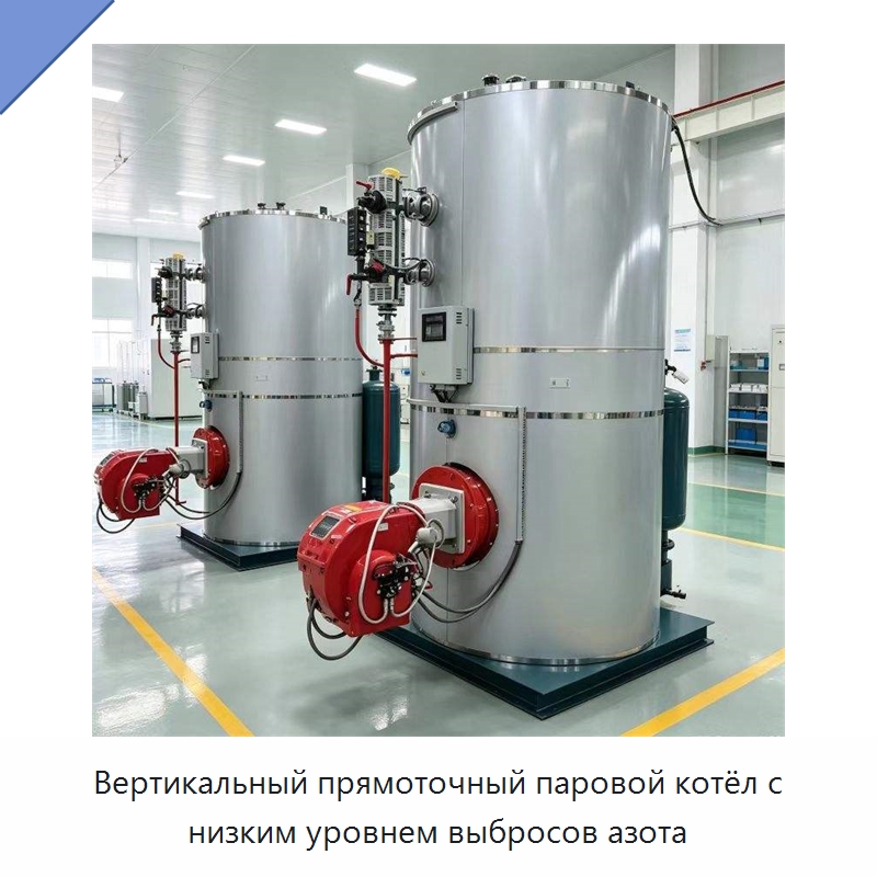 Вертикальный прямоточный паровой котёл с низким уровнем выбросов азота — Котлы и комплектующие