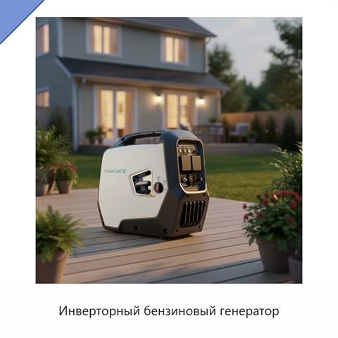 Инверторный бензиновый генератор