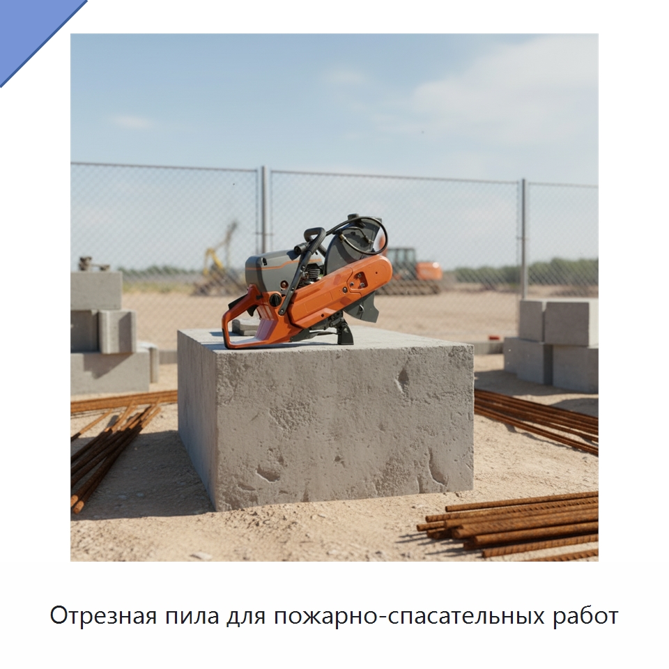 Отрезная пила для пожарно-спасательных работ — Цепные пилы