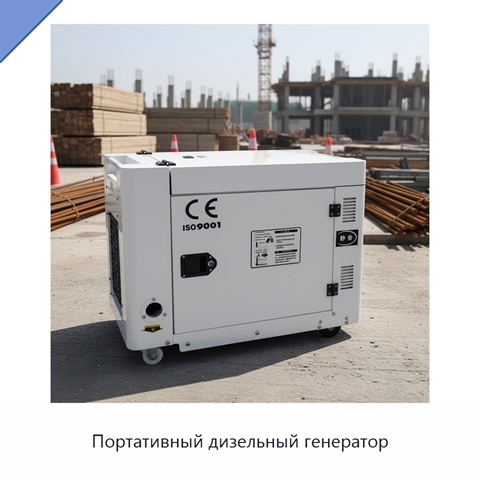 Портативный дизельный генератор