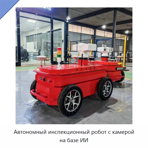 Автономный инспекционный робот с камерой на базе ИИ