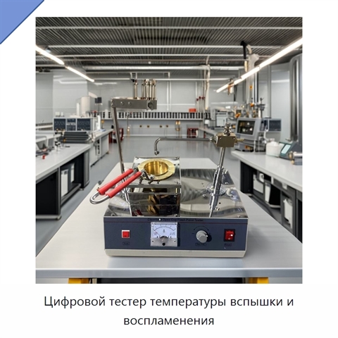 Цифровой тестер температуры вспышки и воспламенения