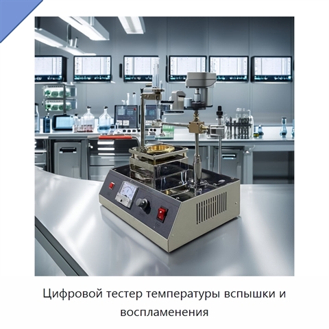 Цифровой тестер температуры вспышки и воспламенения