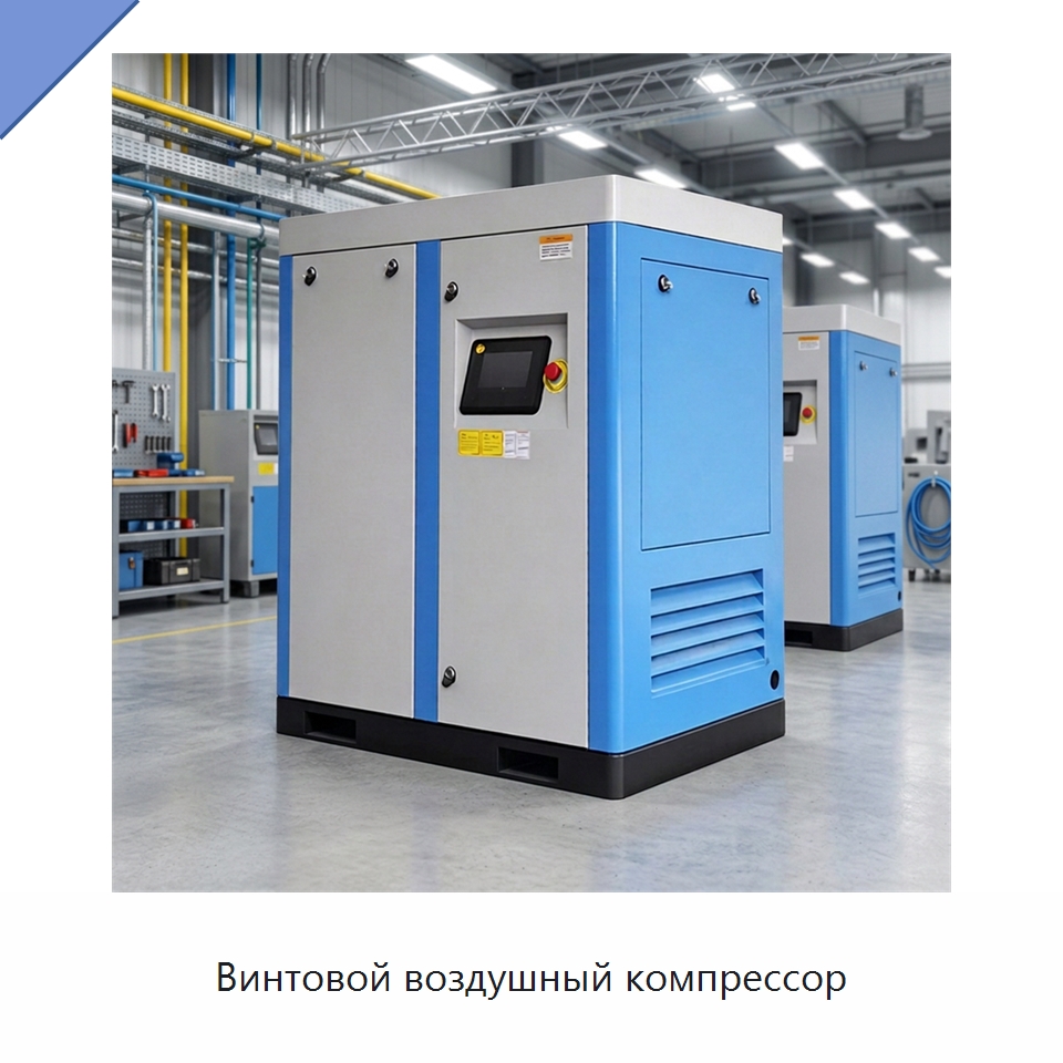 Винтовой воздушный компрессор — Промышленные компрессоры