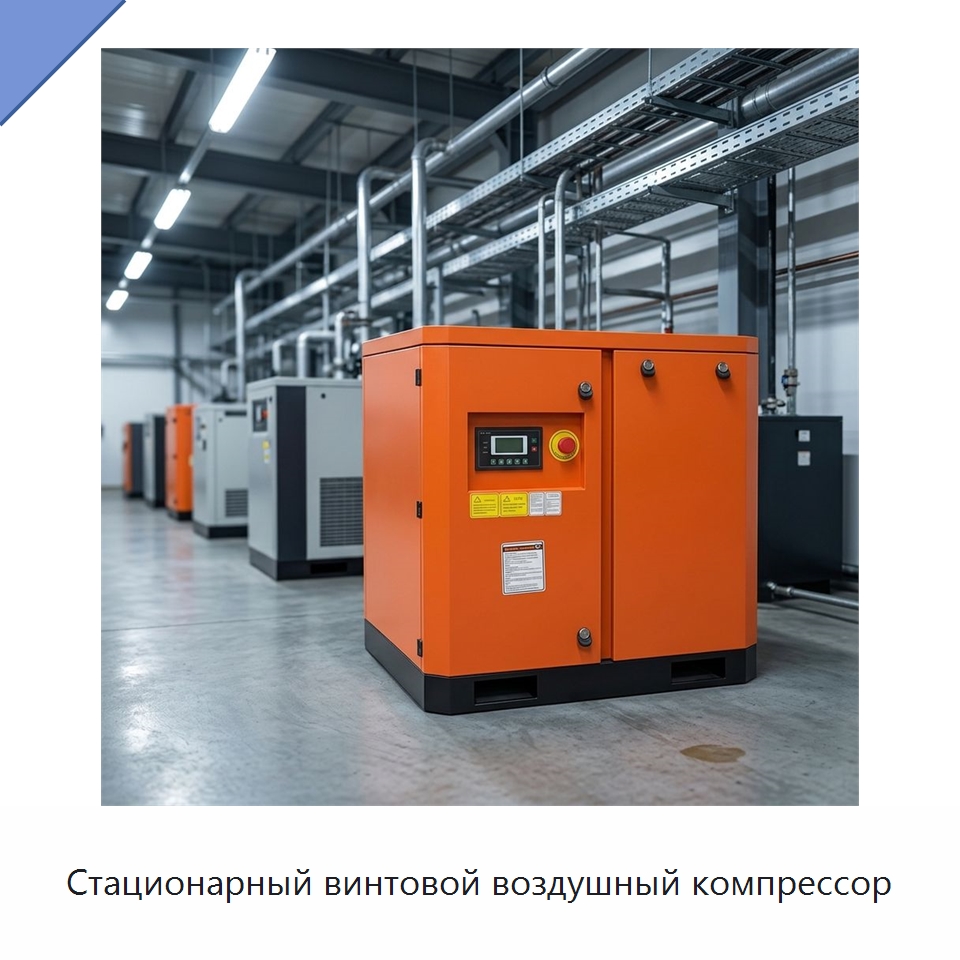 Стационарный винтовой воздушный компрессор — Промышленные компрессоры
